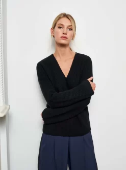 Toujours V Neck Sweater