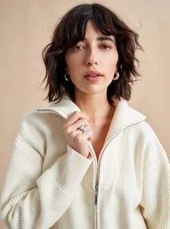 Bastien Full Zip Sweater