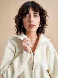 Bastien Full Zip Sweater