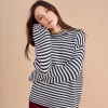Marina Fine Stripe Sweater